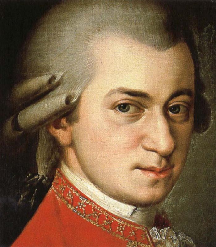 antonin dvorak wolfgang amadeus mozart, painted nearly three decades after his death by barbara krafft France oil painting art